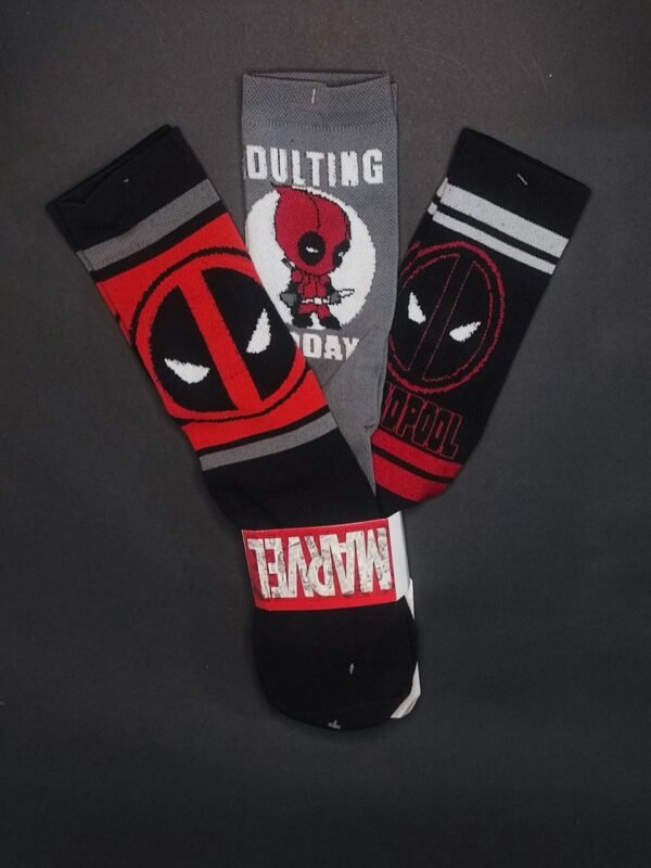 CALCETA ANIMADA (70) deadpool 7