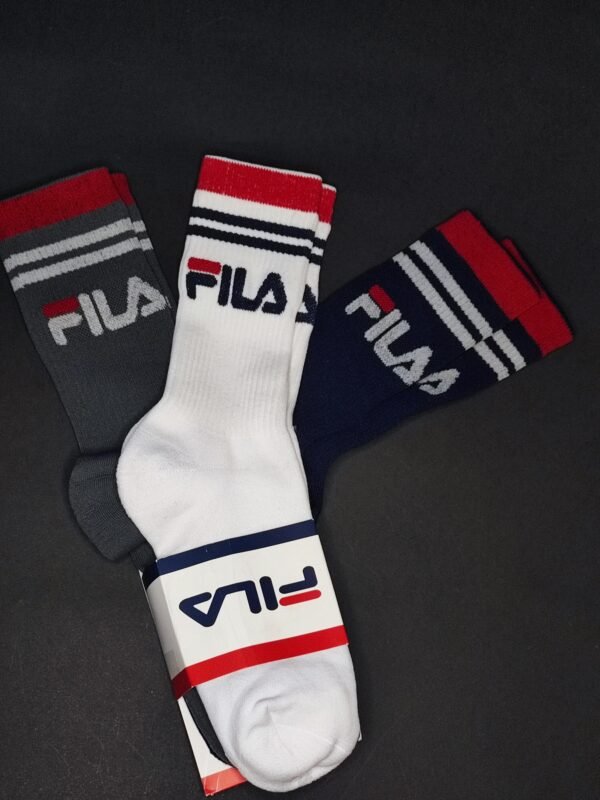 fila blanco gris azul